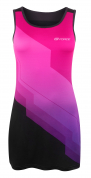 šaty sportovní FORCE ABBY růžovo-černé S