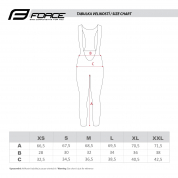 kalhoty Force REFLEX LINE LADY bez vložky černé XS