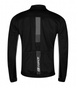 bunda FORCE FROST softshell pánská černo-šedá S