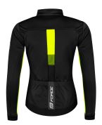 bunda FORCE FROST dámská softshell černo-fluo XS