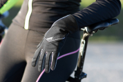 rukavice F GALE softshell, jaro-podzim, černé M