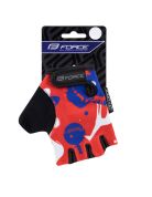 rukavice F PLANETS dětské červeno modré XL rukavice F PLANETS dětské červeno modré XL