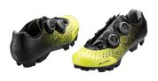 tretry FORCE MTB SCORE  fluo černé 43