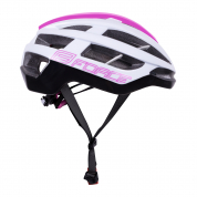 přilba FORCE LYNX, bílo-růžová, L-XL