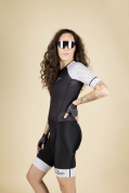 kombinéza FORCE POINTS LADY, černo-bílá XL