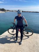 kalhoty Force SPRING LADY se šráky a vložkou černé XS