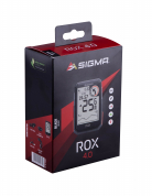 počítač SIGMA ROX 4.0 GPS HR, 30 funkcí černý