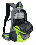 batoh FORCE JORDAN PLUS 20L+2L rez., šedo-fluo