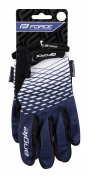 rukavice FORCE MTB ANGLE letní, bílo-modré XXL