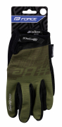 rukavice FORCE MTB SWIPE letní, army S