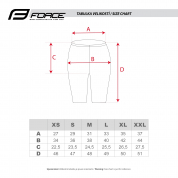 kraťasy FORCE SIMPLE, černé S