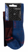 ponožky FORCE POLAR modré S-M/36-41