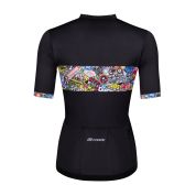 dres FORCE VIVID LADY krátký rukáv černý XS
