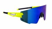 brýle FORCE MANTRA fluo, modrá zrc. sklo