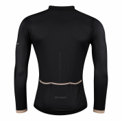 dres FORCE GOLD dlouhý rukáv černý XXL