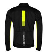 bunda FORCE FROST softshell pánská černo-fluo 5XL