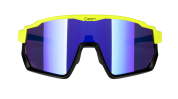 brýle F DRIFT fluo-černé,modrá kontrast. revo skla