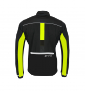 bunda F FROST KID softshell, černo-fluo 141-153