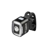 blikačka přední FORCE FLEA 70LM USB, černá