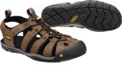 Keen CLEARWATER CNX LEATHER MEN dark earth/black US 10