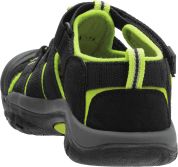 Keen NEWPORT H2 CHILDREN black/lime green US 11