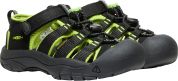 Keen NEWPORT H2 CHILDREN black/lime green US 11