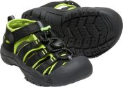 Keen NEWPORT H2 CHILDREN black/lime green US 11