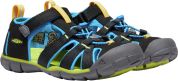 Keen SEACAMP II CNX YOUTH black/brilliant blue US 4