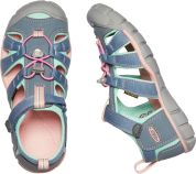 Keen SEACAMP II CNX YOUTH flint stone/ocean wave US 2 Keen SEACAMP II CNX YOUTH flint stone/ocean wave US 2