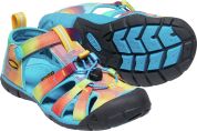 Keen SEACAMP II CNX YOUTH vivid blue/original tie dye US 5