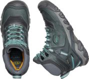 Keen RIDGE FLEX MID WP WOMEN steel grey/porcelain US 8