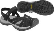 Keen ROSE SANDAL WOMEN black/neutral gray US 9
