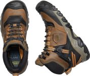 Keen RIDGE FLEX MID WP MEN bison/golden brown US 9,5