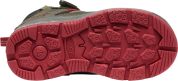 Keen REDWOOD MID WP CHILDREN steel grey/red dahlia US 9