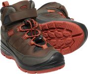 Keen REDWOOD MID WP CHILDREN coffee bean/picante US 8