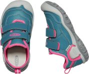 Keen KNOTCH HOLLOW DS CHILDREN blue coral/pink peacock US 12