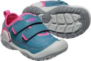Keen KNOTCH HOLLOW DS CHILDREN blue coral/pink peacock US 12