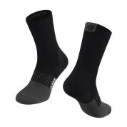 ponožky FORCE FLAKE černo-šedé L-XL/42-47