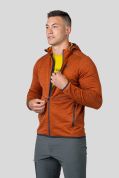 Hannah DAMAR HOODY mikina burnt orange mel XXL