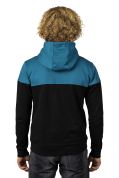 Hannah FEZCO HOODY mikina anthracite/dark denim XL