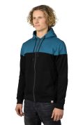 Hannah FEZCO HOODY mikina anthracite/dark denim XL