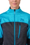 Hannah MEDA mikina clearwater/anthracite mel 36