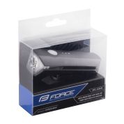 světlo přední FORCE FLUX 550LM USB, černé