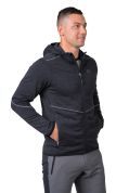 Hannah DAMAR HOODY mikina anthracite mel XXXL