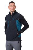 Hannah CARSTEN VEST anthracite/sailor blue L