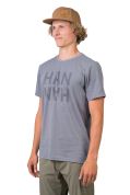 Hannah GREM tričko steel gray mel (black) XL