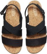 Keen ELLE CRISS CROSS WOMEN black/birch US 8,5