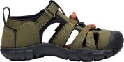Keen SEACAMP II CNX CHILDREN dark olive/gold flame US 10