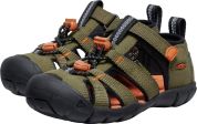 Keen SEACAMP II CNX CHILDREN dark olive/gold flame US 10