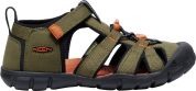 Keen SEACAMP II CNX YOUTH dark olive/gold flame US 1